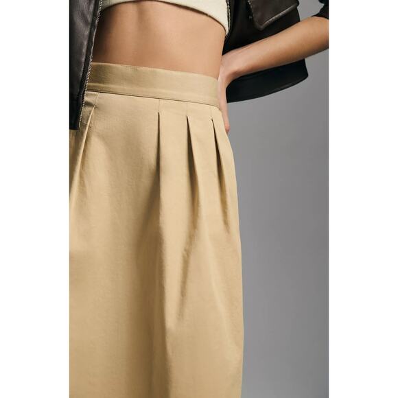 NWT Anthropologie Corey Lynn Pleated Trouser Skirt - Small - Picture 4 of 8